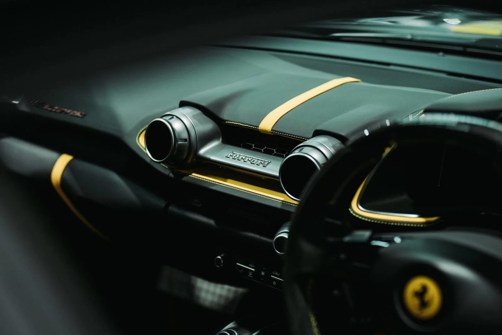 Ferrari detail shot at Melbourne Used