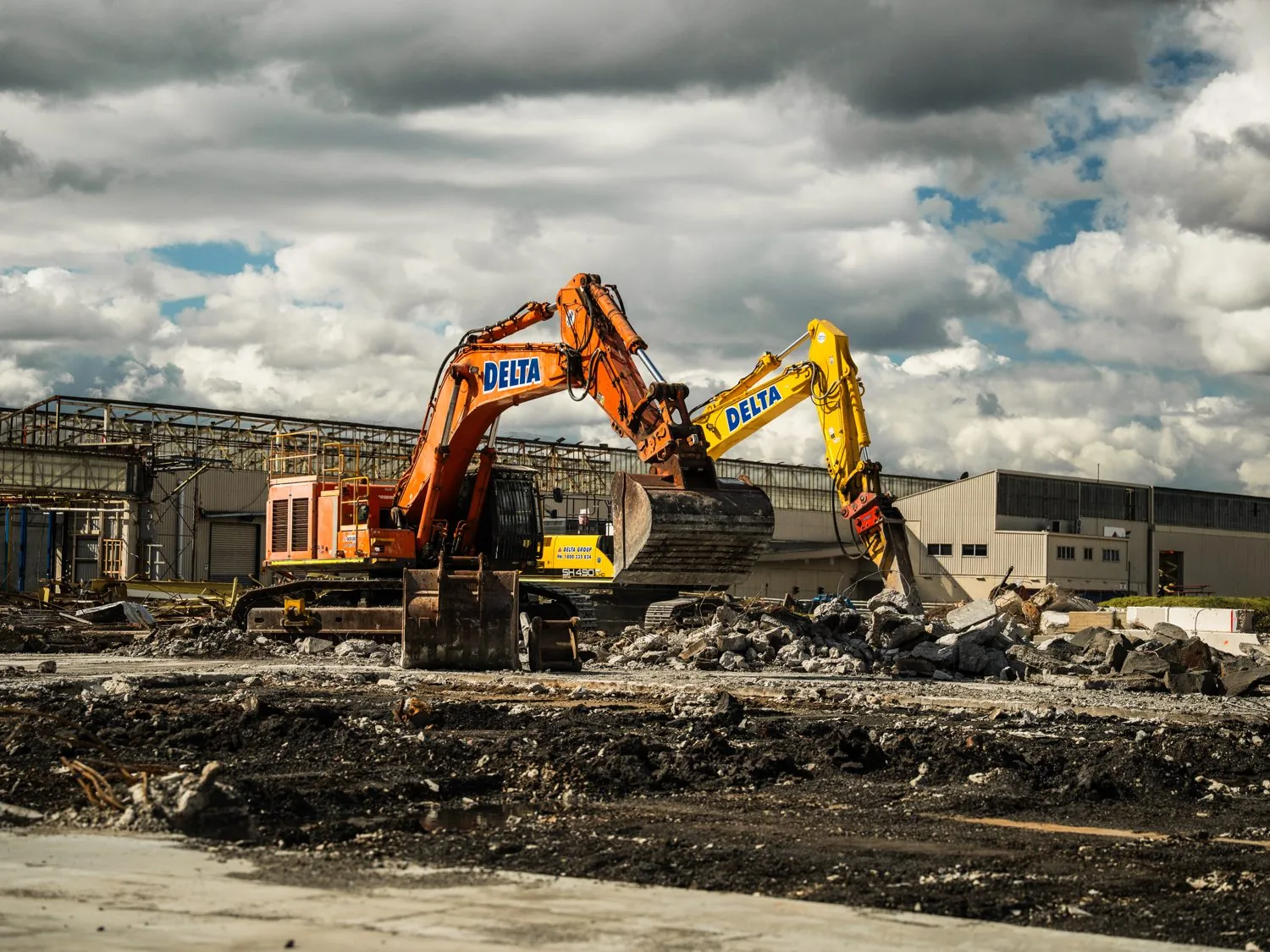 Clayton Business Park demolition by Strum Media
