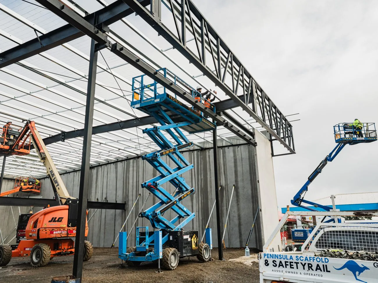Kia Kilmore construction on site